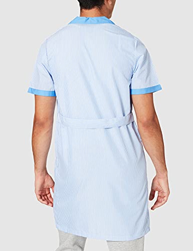 MISEMIYA Batas Laboratorios Túnica de enfermería Uniformes Sanitarios, Azul (Celestes 4), ((Tamaño:M) para Mujer