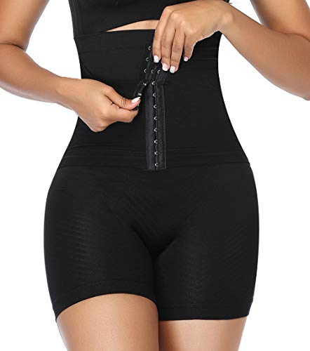 MISS MOLY Faja Moldeadora Cintura Alta Mujer Bragas Reductoras Abdomen Barriga Shapewear Shorts Levanta Glúteos Braguita Ropa Interior Corsé Pantalón Lencería