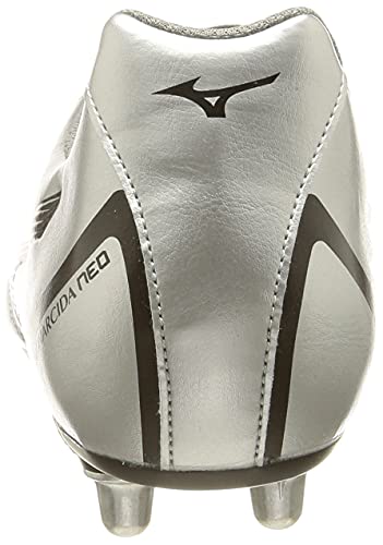 Mizuno Monarcidaneorugby Si, Botas de Rugby Unisex Adulto, Silver/Black, 40 EU