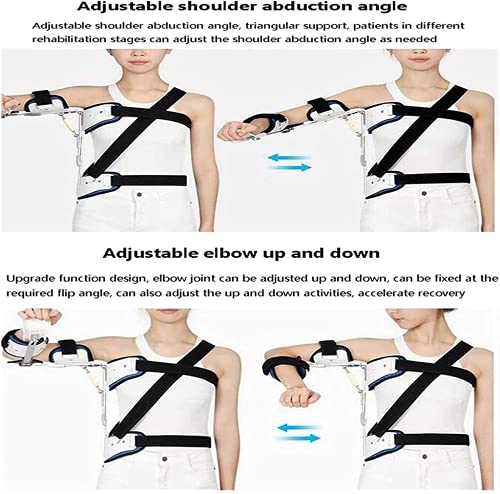 MOCHENG Ajustable hombro secuestro ortesis inmovilizador adulto hombro articulación soporte fijo falso fractura fúrico para lesiones brazo Sling