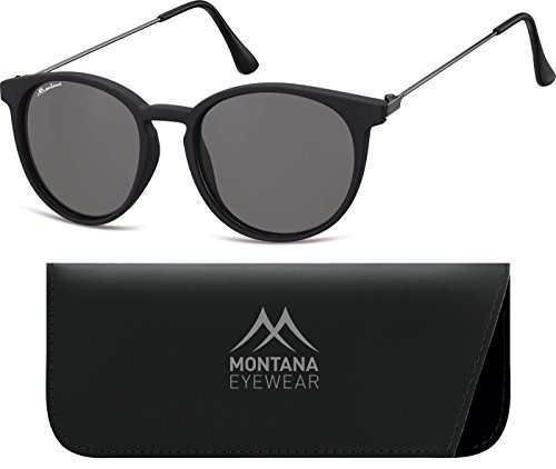 MONTANA S33 Gafas, Multicolor (Black/Smoked Lenses), Talla única Unisex Adulto