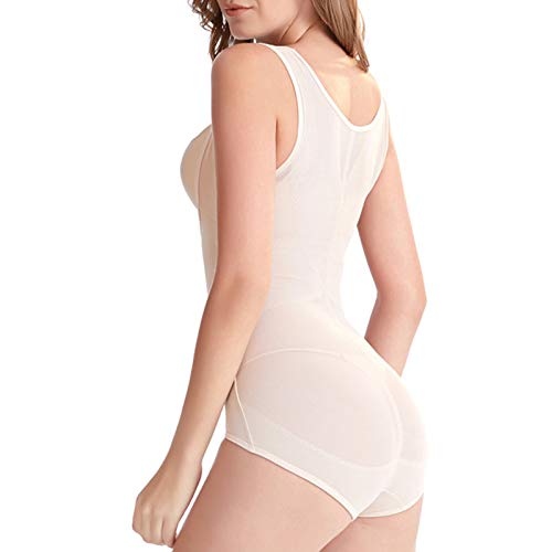 Mujeres Cintura Entrenador Shapewear Control de abdomen Cintura Cincher Slim Body Shaper Entrenamiento Faja Underbust Corsé, caqui, XL