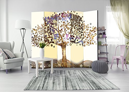 murando Biombo 225x172 cm de Impresion Unilateral en el Lienzo de TNT Decoracion Foto Biombo de Madera con Imagen Impresa Separador Grande Home Office l-A-0002-z-c