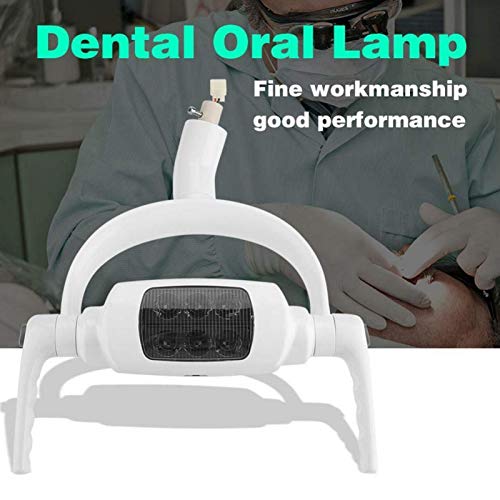 N  A Lámpara De Examen Quirúrgico De Inducción De Lámpara De Luz Oral Dental LED para Unidad De Silla De Laboratorio Luz Fría (22 Mm)