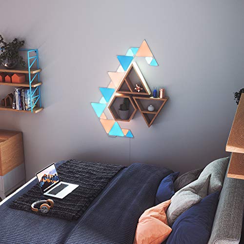 Nanoleaf Shapes Mini Triangles Expansion Pack - 10 Mini Triángulos Luminosos adicionales