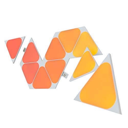 Nanoleaf Shapes Mini Triangles Expansion Pack - 10 Mini Triángulos Luminosos adicionales