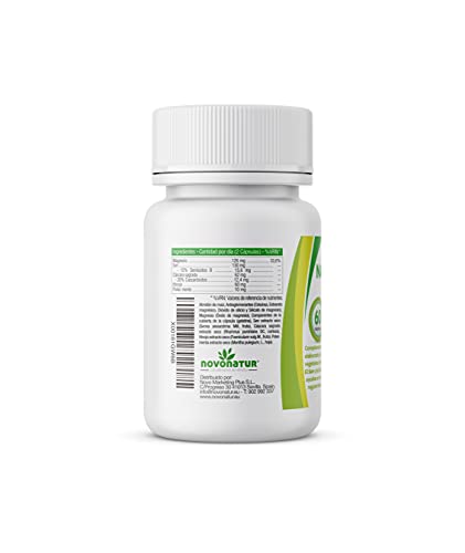 NATURLOE FORTE, regularidad intestinal con Cáscara sagrada, Sen, Hinojo, magnesio y Poleo menta ayuda a una buena digestión y a perder peso de manera natural, estómago deshinchado. NOVONATUR