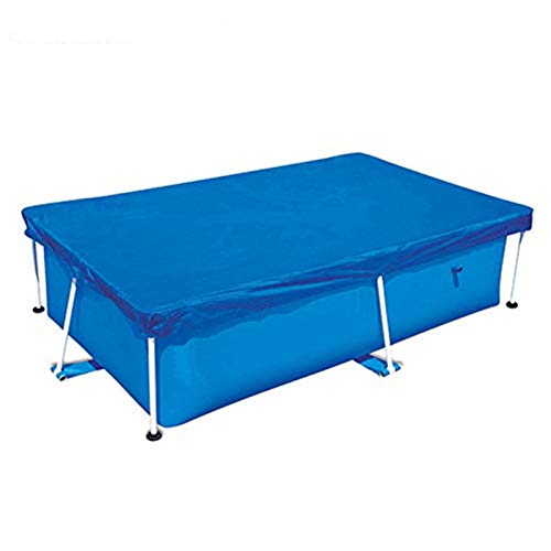 Navigatee Cubierta para Piscina Cubierta de protección contra la Lluvia a Prueba de Lluvia, Cubierta de protección de Piscina Rectangular Resistente a los Rayos UV Duradera para Evitar Hojas.