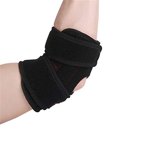 NAXIAOTIAO Ligero y Transpirable Ayuda del Codo, Ayudar a Tratar la tendinitis del Codo de Movimiento de Primavera Pad 1 Pack