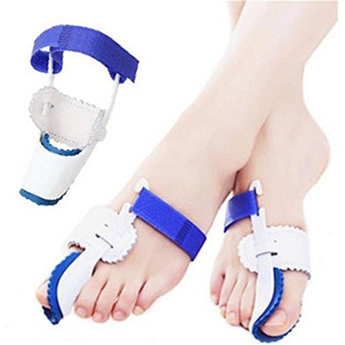 Ndier 8PCS/Set Hallux Valgus Corrector Separador de dedos del pie Alivio del dolor Cuidado del pie de los juanetes de la salud belleza