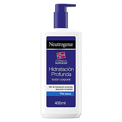 Neutrogena Crema Hidratante Corporal, Hidratación Profunda, 400 ml