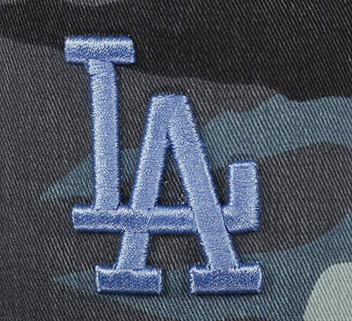 New Era Los Angeles Dodgers Frame Adjustable Trucker Cap Camo Essential Blue Camo - One-Size