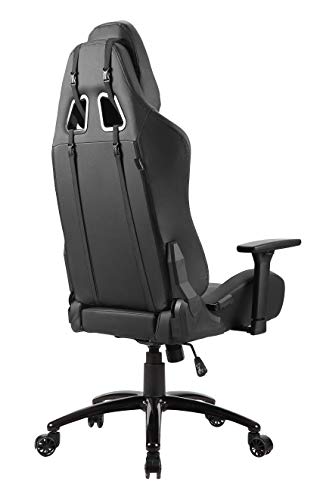 Newskill Takamikura - Silla gaming profesional (inclinación y altura regulable, reposabrazos ajustables, reclinable de 90º a 180º), Color Negra