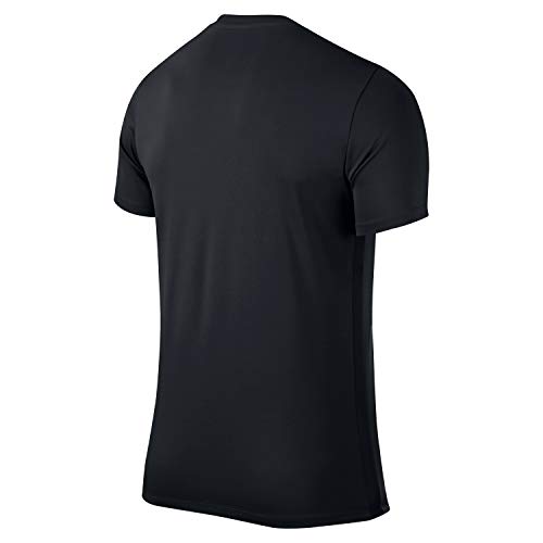 Nike Park VI Camiseta de Manga Corta para hombre, Negro (Black/White), S