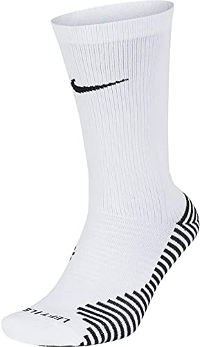 NIKE Squad Socks, Unisex-Adult, White/Black, S