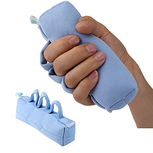 Nlight Agarre De Mano Separador De Dedos Cojín para Contractura De Dedos Suave Y Cómodo,Diseñado Específicamente para La Rotura De La Piel por Contracturas,Uso Conveniente,Mano De Obra Exquisita