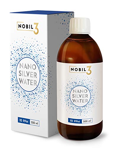 Nobil3 Plata Coloidal 10 ppm 500 ml spray natural y puro