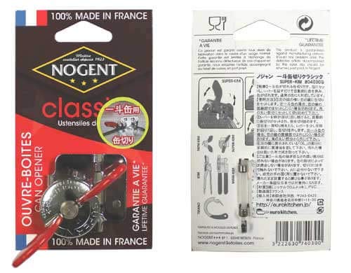 Nogent 3 Etoiles Abrelatas Manual, Centimeters