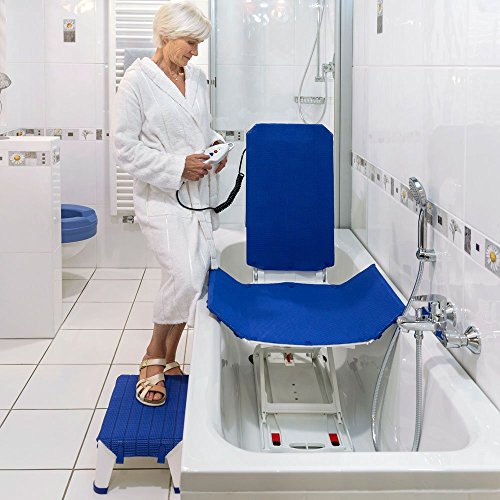 NRS Healthcare Blue Orca - Fundas Elevadoras de baño (Apto para Alivio del IVA en el Reino Unido)