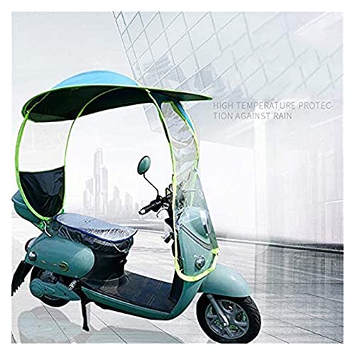 NUOCHEN Tapa de Lluvia de la Sombra del Sol eléctrico Universal Electric Motoccycle Town Toldo Toldo, Tapa de Sombra de Sol a Prueba de Lluvia para Scooters, batería, Motocicleta (Color : A)