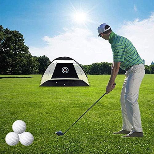 NXX Rete Di Pratica Di Golf Professionale Red De Entrenamiento De Golf Red De Bateo De Golf De 2M Equipo De Práctica De Golf Plegable con Bolsa De Transporte para Exterior Interior