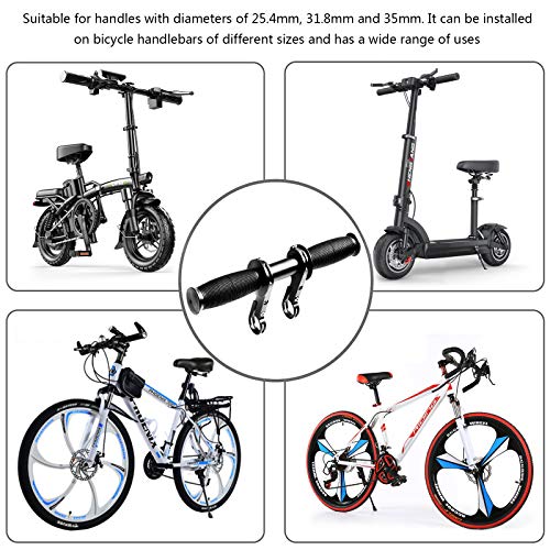 OMYAOIT Manillar de Bicicleta para niños Adecuado para Adultos Bicicleta de montaña, Accesorio de Asiento de niño para Bicicleta de montaña, Fácil de Instalar, Manillar de Ciclismo