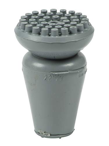 Par De Conteras Slipnott 22mm Para Muletas Y Bastones Muy Duradero Con Cabeza Pivotante Para La Seguridad