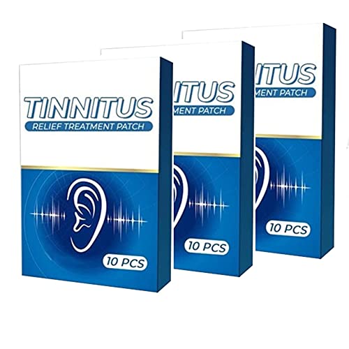 Parche para el oído con tratamiento para aliviar el tinnitus, Tinnitus 911, parche para el tinnitus con extracto de hierbas naturales, alivia el zumbido, el zumbido, mejora la audición (30 piezas)