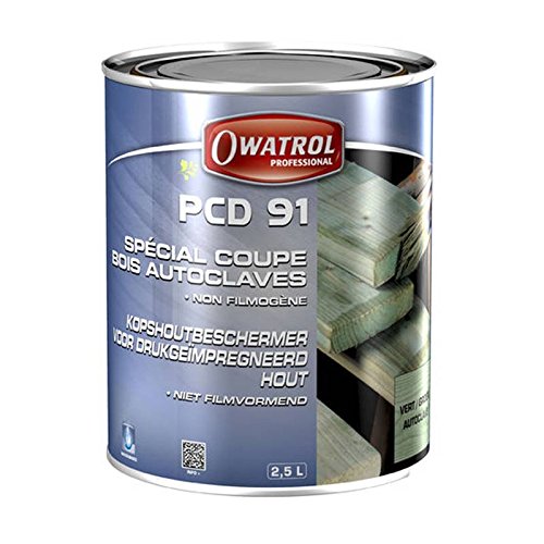 PCD 91 - producido de corte para madera tratada en autoclave - Owatrol Pro - 2,5 Litres