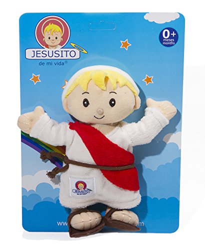 Peluche Jesusito de mi vida 20 cm. Tu primer peluche para jugar y rezar tus primeras oraciones. (Ref. 1002)