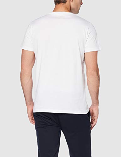 Pepe Jeans Taryn M Camiseta, Blanco (Optic White 802), Large para Hombre