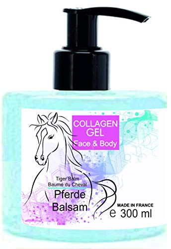 Pferdebalsam Gel de Colágeno Biodisponible Tersura y Firmeza Cara y Cuerpo Gel Hidratante Reafirmante- 300 ml