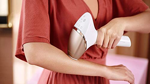 Philips Lumea Prestige BRI956 - Sistema IPL por luz pulsada para cuerpo de 250000 pulsos, con sensor de piel [Versión extranjera]