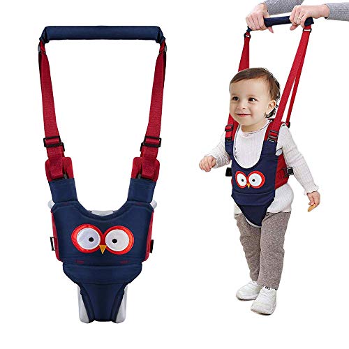 Phiraggit Arnés de Bebe,Arnés de Seguridad Bebe para Caminar Ajustable con Hebilla de Seguridad, Cinturón de Andador, Arnés de Bebe a Pie de Caminado Aprendizaje Chaleco para Niños 7-24 meses