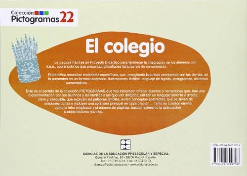 Pictogramas: El Colegio: 22 (Pictogramas: lecturas fáciles para niños con dificultades)