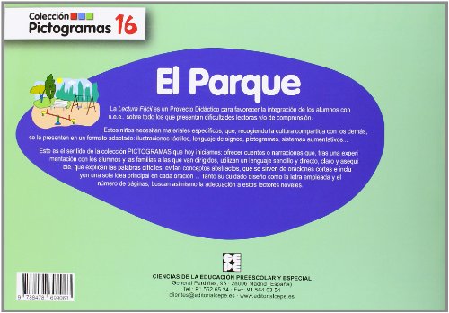 Pictogramas: El parque: 16 (Pictogramas: lecturas fáciles para niños con dificultades)