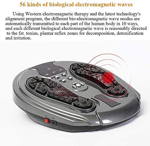 Pie de masaje eléctrica del electrón Biológica Wave masajeador de pies, multi-función de infrarrojos del masaje del pie de la máquina con electrodos de desfibrilación for todos los habitantes de edad