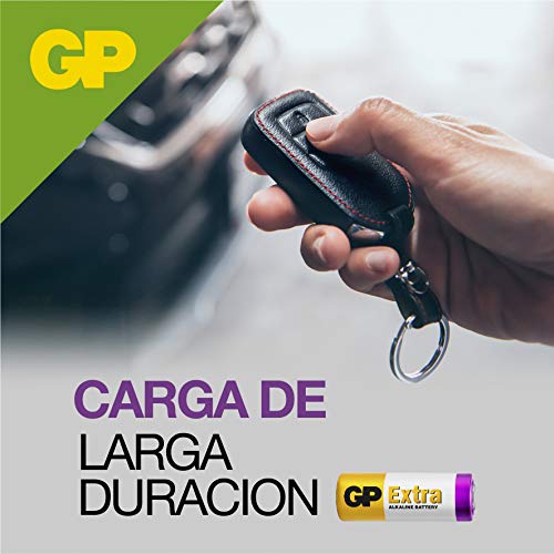 Pilas 23A 12V - MN21- Paquete de 10 Unidades | GP Extra | Duración Larga, Tecnología Anti-Fugas, Rendimiento Elevado