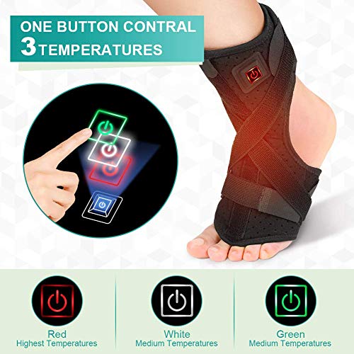 PINCOU FéRula De Noche Fascitis Plantar, FéRula De Apoyo Para La CaíDa Del Pie, FéRula Ajustable Soporte para Estiramiento De Pies para Tendinitis De Aquiles, Fascia Plantar para Hombres y Mujeres