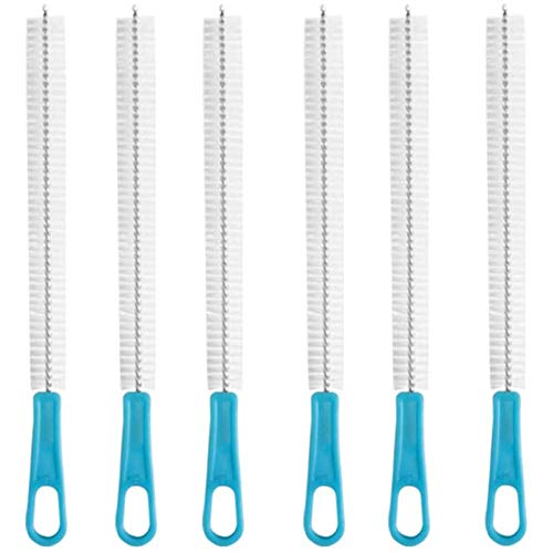 PINGJIA Cepillos Estériles para Limpieza Tubos para Traqueotomía - Cepillos para Tubos Garganta - Cepillos Limpiadores Tubos Nailon Médico (6 Piezas)