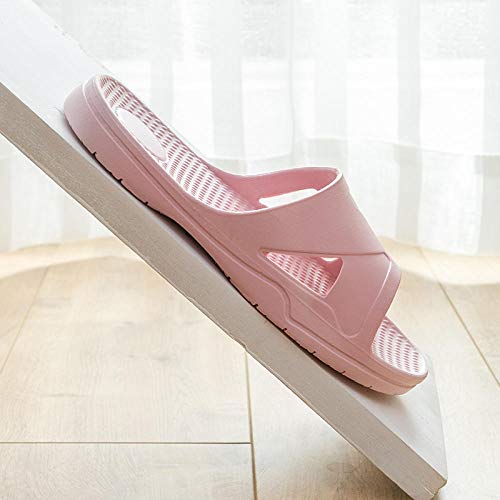 Piscina Zapatillas Suave,Zapatillas para la Tercera Edad, Zapatillas de baño, Zapatos de Masaje para embarazadas-43-44_Gray,Sandalias de Punta Descubierta