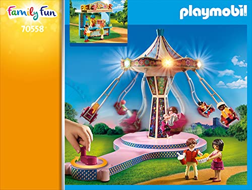 PLAYMOBIL Family Fun Gran Parque de Atracciones, A partir de 4 años (70558)