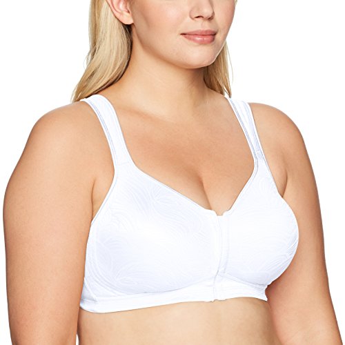 Playtex Womens 18 Hour Posture Boost Wirefree Bra (USE525) -White -38B