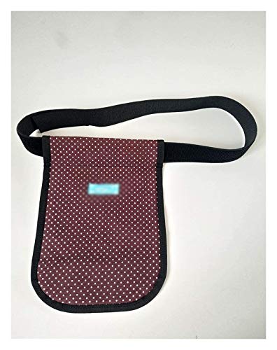 Portátil de drenaje de la incontinencia urinaria bolsas dispositivo de fijación, for ostomía Bolsas ajustable del sostenedor de la correa impermeable de la bolsa de mensajero de la hebilla con velcro