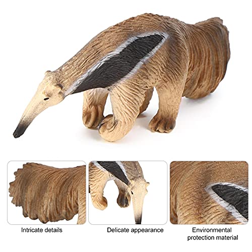 Posturas activas modelo animal de aspecto vivo para fines educativos (M-1435 Anteater)