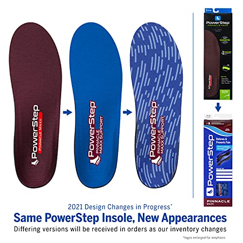 Powerstep Pinnacle Maxx Full Length Orthotic Shoe Insoles