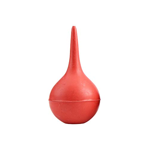 PULABO Herramienta de laboratorio Red Rubber Suction Ear - Pera para jeringa (1 unidad)