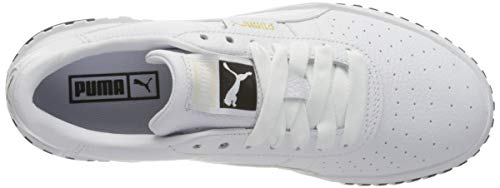 PUMA Cali Wn's, Zapatillas, para Mujer, Blanco (Puma White-Puma Black), 42 EU