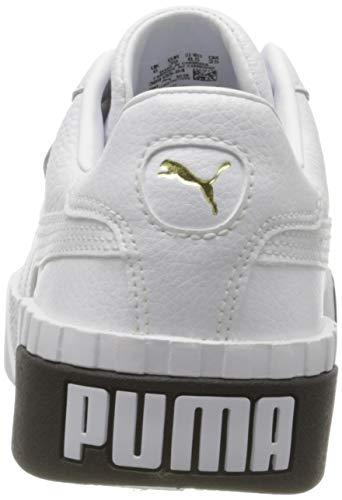 PUMA Cali Wn's, Zapatillas, para Mujer, Blanco (Puma White-Puma Black), 42 EU