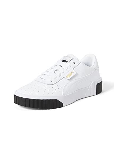 PUMA Cali Wn's, Zapatillas, para Mujer, Blanco (Puma White-Puma Black), 42 EU